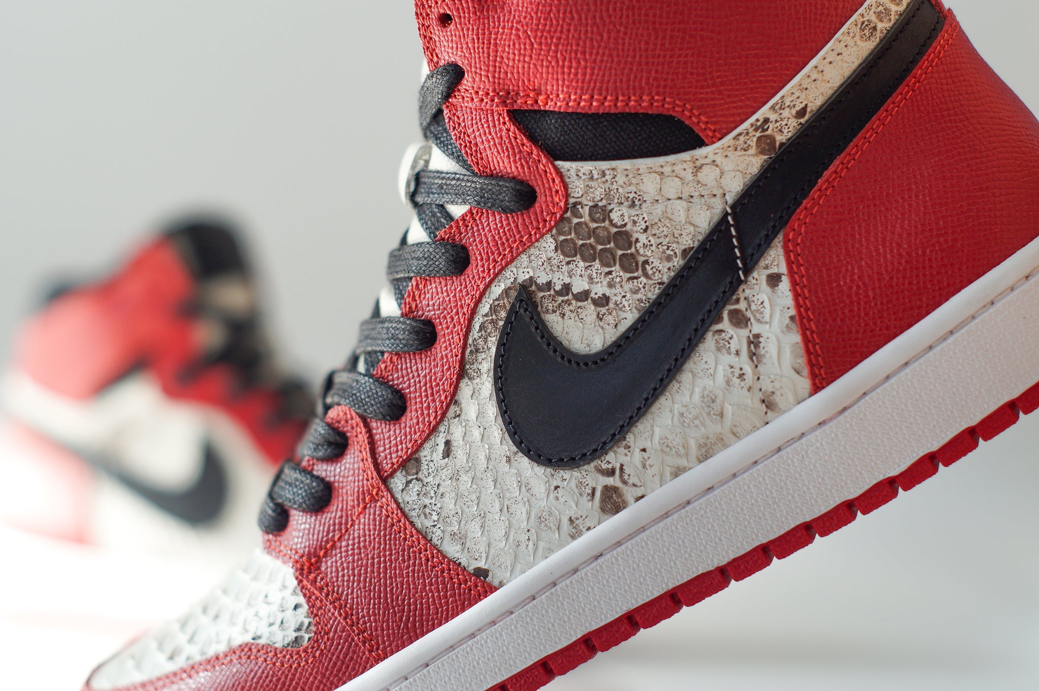 Jordan Customizer Shadow Rose Custom Hand Painted NIKE JORDAN 1's