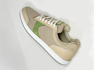 Hemp & Calf Slingshot Low Sneaker, handcrafted by JBFcustoms in Cleveland, Ohio