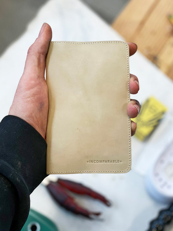 French Calf Pocket Notebook (refillable)